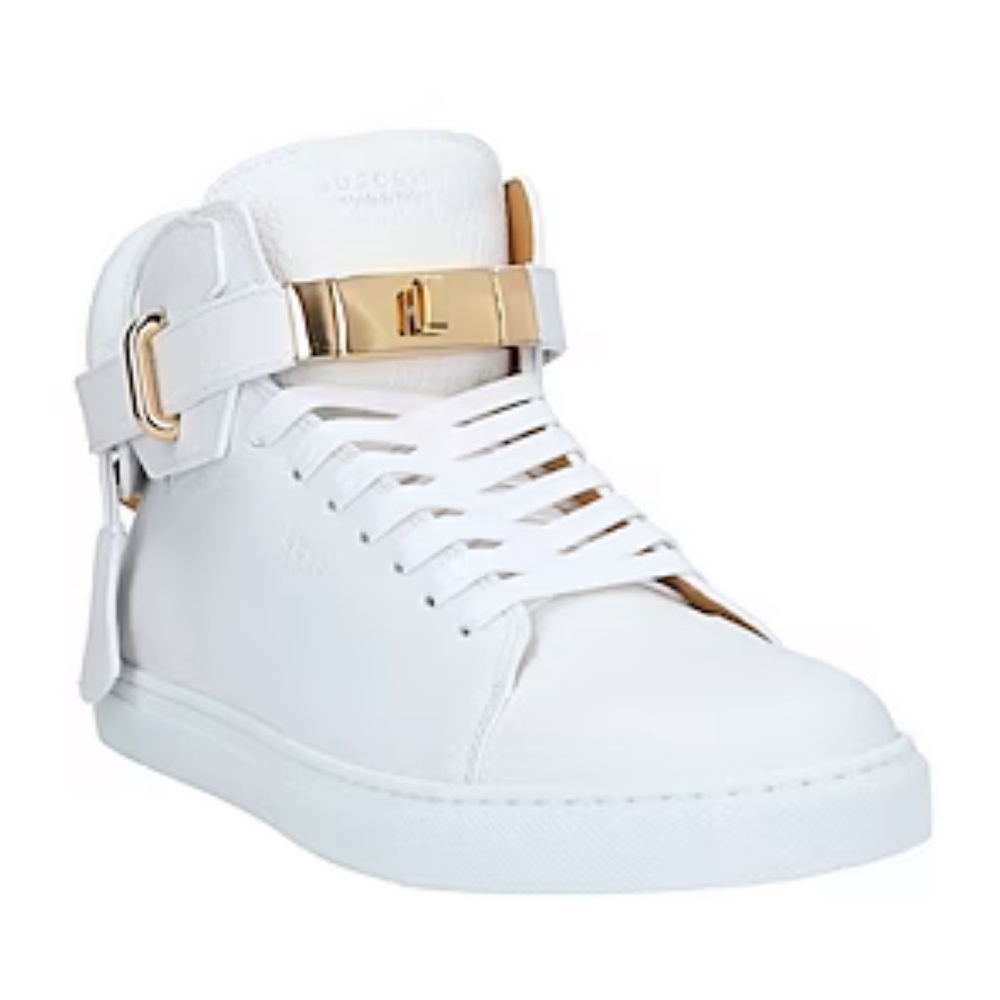 Buscemi white high tops